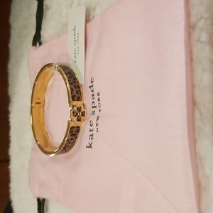 Kate Spade Leopard Bangle NWT